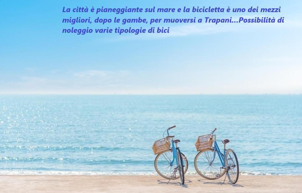 Be Mediterraneo, In Centro Sul Mare - In The Center Beach Front - 80 Mq Trapani Eksteriør bilde