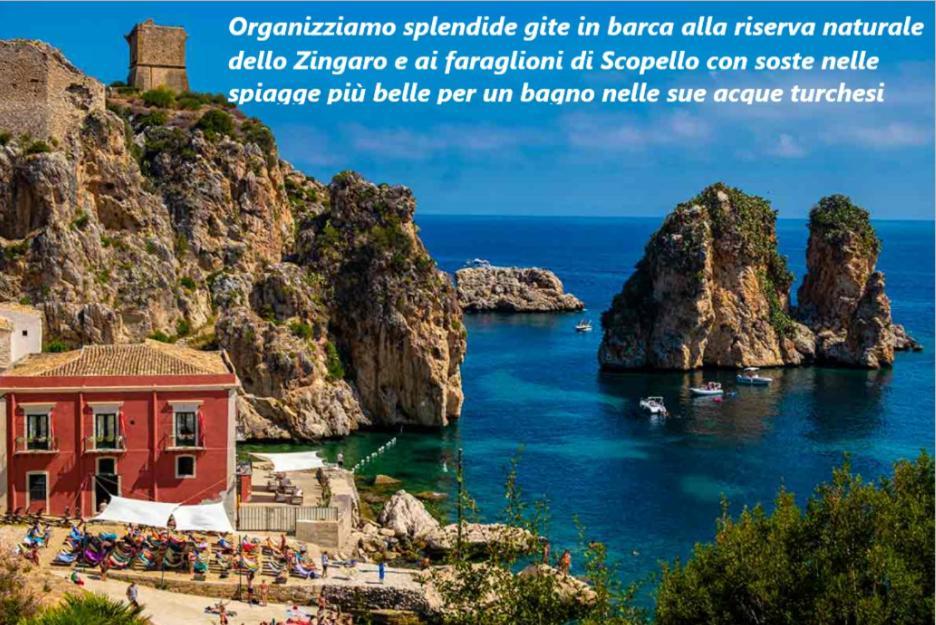 Be Mediterraneo, In Centro Sul Mare - In The Center Beach Front - 80 Mq Trapani Eksteriør bilde