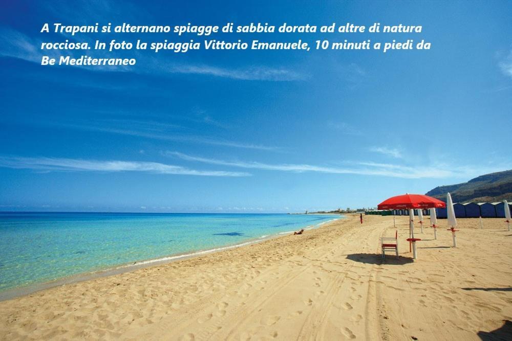 Be Mediterraneo, In Centro Sul Mare - In The Center Beach Front - 80 Mq Trapani Eksteriør bilde