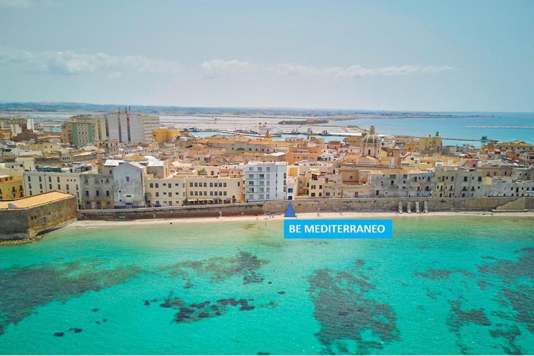 Be Mediterraneo, In Centro Sul Mare - In The Center Beach Front - 80 Mq Trapani Eksteriør bilde